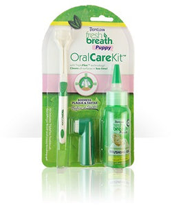 Tropiclean Puppy Oral Care Kit