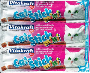 VITAKRAFT CAT STICK MINI SALMON & TROUT X 20pcs