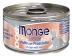 Monge Canned Chicken with Ham 95g