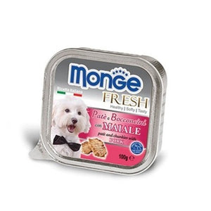 Monge Dog Pork with Pineapple 100g- 32 trays