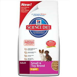 SCIENCE DIET LIGHT SMALL AND TOY BREED 4.5LB