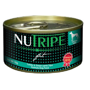 Nutripe Fit Turkey & Green Lamb Tripe Canned 95g - 12 cans