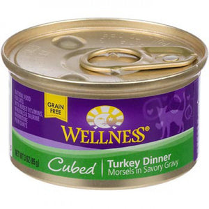 Wellness Cubed Turkey Cat Canned recipe 3oz