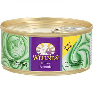 WELLNESS TURKEY CAT CANNED FOOD 5.50Z