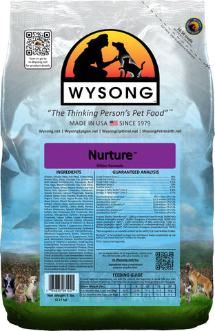 Wysong Nurture Dry Cat Food 5Lb