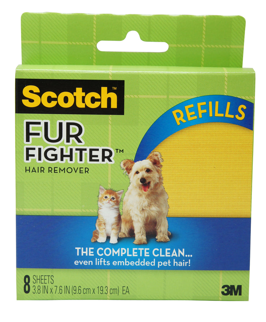 3M Scotch Fur Fighter Pet Hair Remover For Upholstery Refill