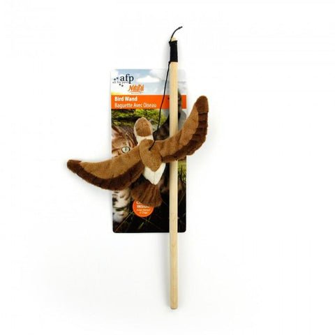 Image of All For Paws Flying Bird Wand Toy
