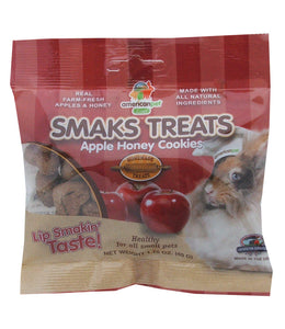 American Pet Diner Smaks Treats Apple Honey Cookies For Small Animals 1.75oz