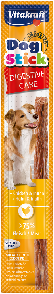 Vitakraft Dog Stick Digestive Care Chicken & Inulin 1pc (50/carton)