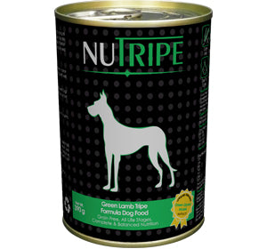 Nutripe Classic Green Tripe w GLM Dog 390g (24/carton)