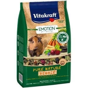 Vitakraft Emotion Pure Nature Veggie Guinea Pig 600g