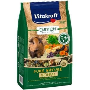 Vitakraft Emotion Pure Nature Herbal Guinea Pig 600g
