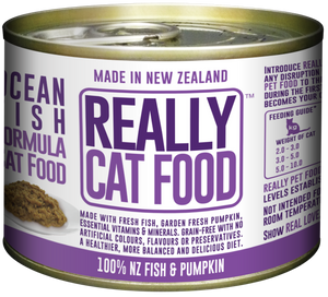 Really Cat Food Ocean Fish 170g (24/carton)