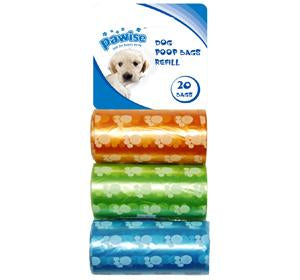 Pawise Poop Bags Refill 3-Pack