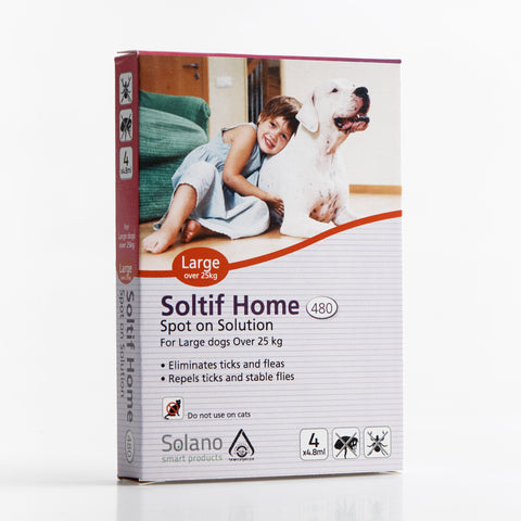 Solano Soltif Home All in One Spot-On Solution for Dogs