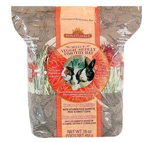 Sunseed Veggie Medley Timothy Hay 16oz