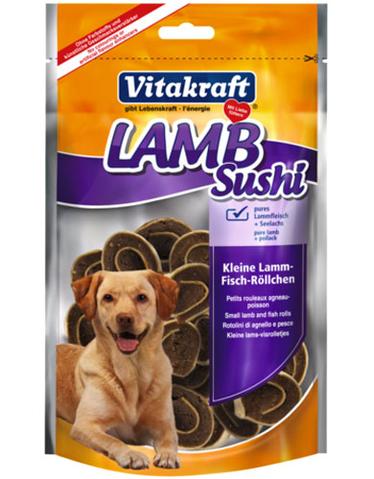 Vitakraft Lamb Sushi Roll w Fish 80g