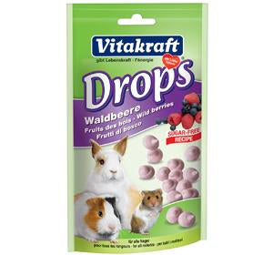 Vitakraft Wildberry Drops for Rabbit 75g
