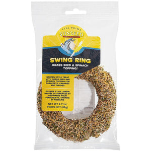 Sunseed Vita Prima Swing Ring Grass Seed & Spinach