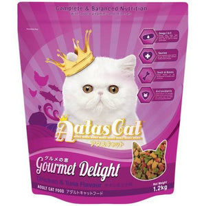 Aatas Cat Gourmet Delight Dry Cat Food (Chicken & Tuna Flavour) 1.2kg