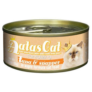 Aatas Cat Tantalizing Tuna & Snapper in Aspic Canned Cat Food 80g (24pcs)
