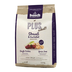 Bosch High Premium Plus+ Ostrich & Potato Grain Dry Dog Food
