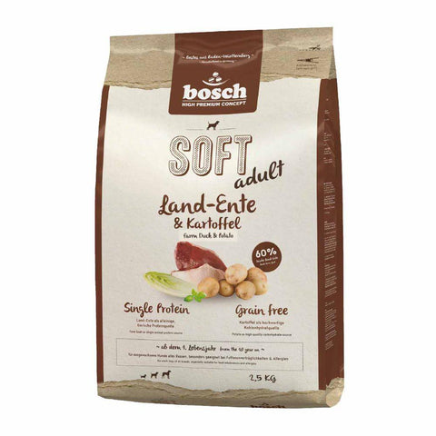 Bosch High Premium Soft+ Adult Farm Duck & Potato Grain Free Dry Dog Food