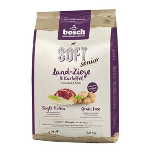 Bosch High Premium Soft+ Senior Farm Goat & Potato Grain Free Dry Dog Food