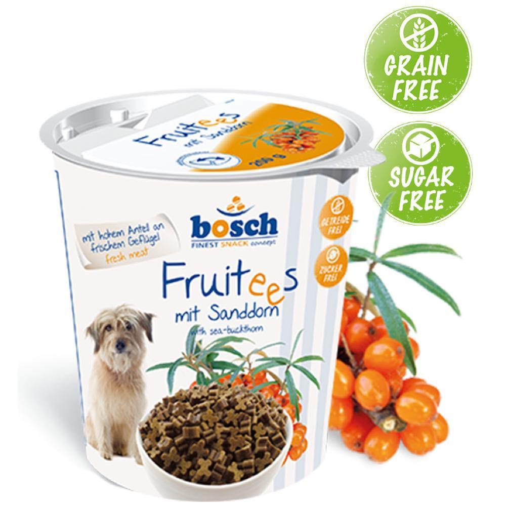 Bosch Finest Snack Fruitees Sea Buckthorn Dog Treats 200g