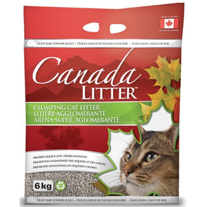 Canada Clumping Clay Cat Litter - Baby Powder Scent
