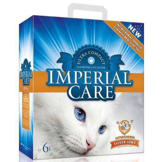 Imperial Care Antimicrobial Silver Ions Cat Litter (6L Box)