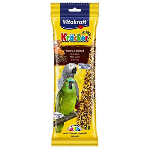 Vitakraft Kracker Honey African Parrot 2pcs