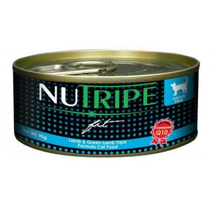 Nutripe Fit Lamb & Green Lamb Tripe Formula Cat Food 95g (24/carton)