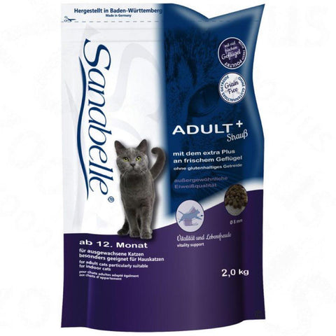 Sanabelle Adult With Tasty Ostrich Dry Cat Food
