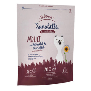 Sanabelle Delicious Roe Deer & Potato Adult Grain-Free Dry Cat Food