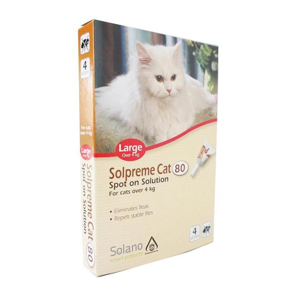 Solano Solpreme Cat Spot On Flea Control Solution