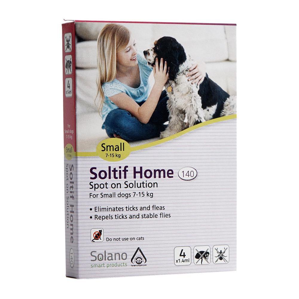 Solano Soltif Home All in One Spot-On Solution for Dogs 7 - 15kg
