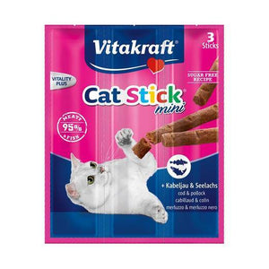 Vitakraft Cat Stick Mini Cod & Pollock (20pcs/carton)