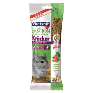 Vitakraft Emotion Professional Prebiotic Kracker Vegetable for Chinchilla (2pc)